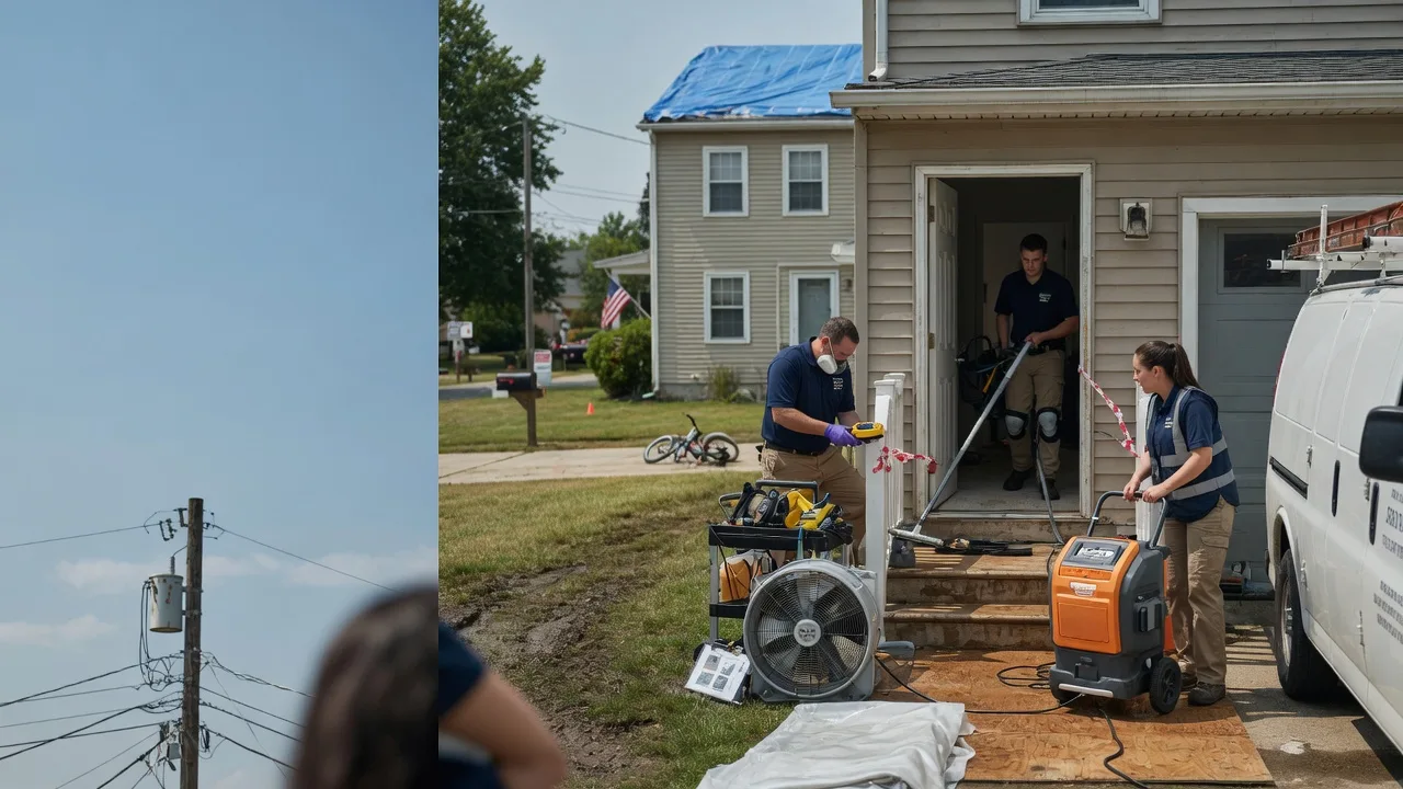 Water Damage Repair in Lacota, MI near me